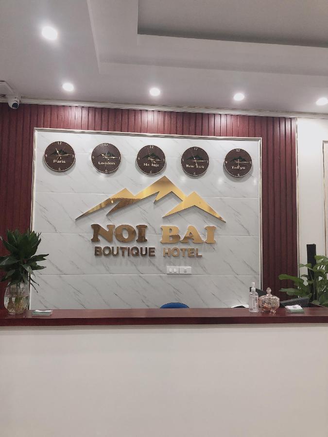 Noi Bai Boutique Hotel Hanoi Exterior foto